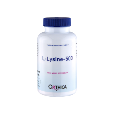 L-Lysine 500 Kapseln Orthica, A-Nr.: 5598338 - 01