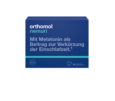 Sie sehen eine Packung Orthomol Nemuri, Produktbild: 01 Orthomol Nemuri, A-Nr.: 4302123 - 01