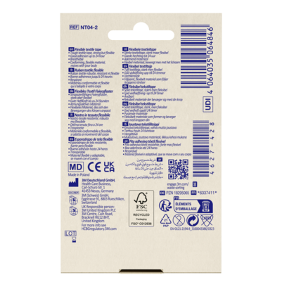 Nexcare™ Flexible Textilfixierpflaster, 4,2 m x 25 mm, 1 Rolle/Packung, A-Nr.: 5738041 - 03