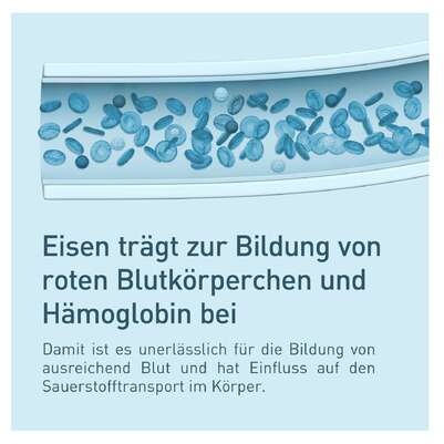 Sie sehen eine Packung Nupure Eisen plus Vitamin C + B12 + Folsäure, Produktbild: 04 Nupure Eisen plus Vitamin C + B12 + Folsäure, A-Nr.: 5778744 - 04
