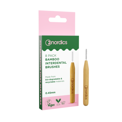 Nordics Öko Interdental Zahnbürste Bambus 0,45mm, A-Nr.: 5339335 - 01