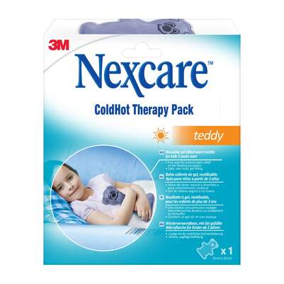 Sie sehen eine Packung Nexcare™ ColdHot Therapy Pack Teddy, Produktbild: 01 Nexcare™ ColdHot Therapy Pack Teddy, A-Nr.: 5687846 - 01