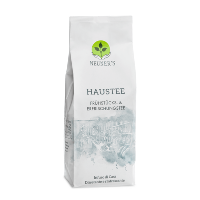 Sie sehen eine Packung Haustee offen, Produktbild: 01 Haustee offen, A-Nr.: 3476855 - 01