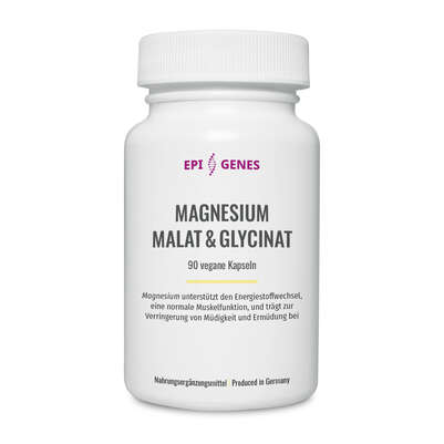 NatuGena Magnesium Malat &amp; Glycinat Kapseln, A-Nr.: 5699306 - 01