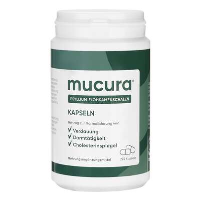Mucura® Flohsamenschalen Kapseln, A-Nr.: 5717122 - 01