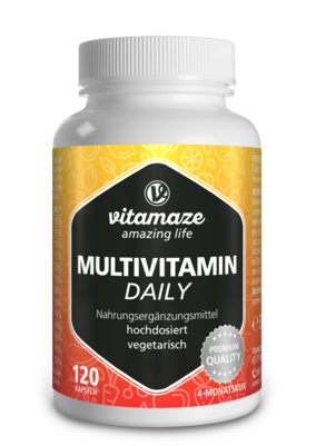 Vispura Multivitamin Daily ohne Jod vegetarisch, A-Nr.: 5274015 - 01