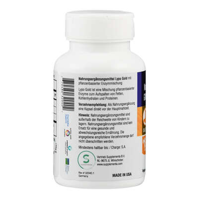 Supplementa Lypo Gold Kapseln, A-Nr.: 5395629 - 03