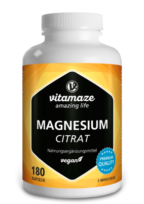 Vitamaze Magnesium Citrat 360mg vegan, A-Nr.: 5274073 - 01