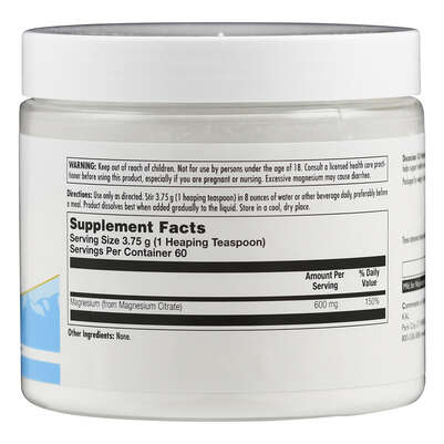 Supplementa Magnesium Citrat 600 mg Pulver, A-Nr.: 5597155 - 02
