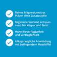 Sie sehen eine Packung Magnesiumcitrat Pulver Vital, Produktbild: 04 Magnesiumcitrat Pulver Vital, A-Nr.: 4362504 - 04