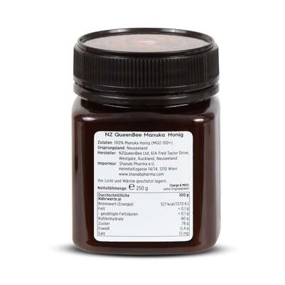 Shanab Manuka Honig MGO 100+, A-Nr.: 5424957 - 02