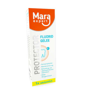 Sie sehen eine Packung PROTECTOR FLUORID GELEE, Produktbild: 01 PROTECTOR FLUORID GELEE, A-Nr.: 5066535 - 01
