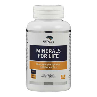 Supplementa Minerals for life Kapseln, A-Nr.: 5596782 - 01