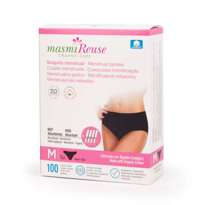 Bio Periodenslip Masmi Reuse - Waschbar - Größe M, A-Nr.: 5588274 - 03