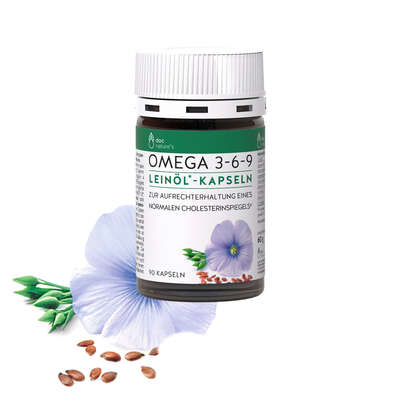 doc nature‘s OMEGA 3-6-9 Leinöl*-Kapseln, A-Nr.: 5405799 - 03