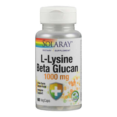 Sie sehen eine Packung Supplementa L-Lysin, Beta Glucan & Olivenblätter Kapseln, Produktbild: 01 Supplementa L-Lysin, Beta Glucan & Olivenblätter Kapseln, A-Nr.: 5574071 - 01