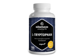 Vitamaze L-Tryptophan 500mg hochdosiert vegan, A-Nr.: 5274038 - 01
