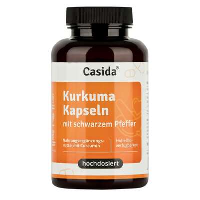 Casida Kurkuma Kapseln mit schwarzem Pfeffer, A-Nr.: 5338991 - 01