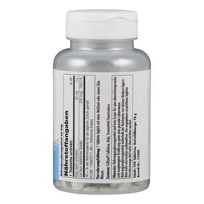Supplementa Kelp 225mcg Jod Tabletten, A-Nr.: 5395500 - 02