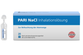 PARI NaCl 0,9% Inhalationslösung, A-Nr.: 2726899 - 01