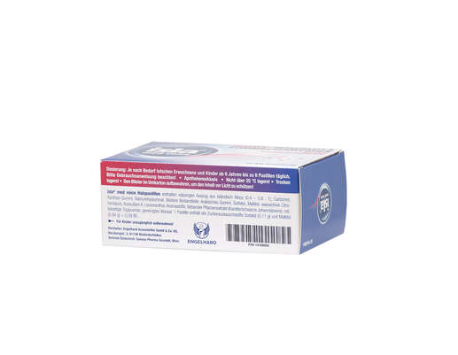 Sie sehen eine Packung isla med voice Halspastillen mit mildem Kirschgeschmack 50 Stück, Produktbild: 03 isla med voice Halspastillen mit mildem Kirschgeschmack 50 Stück, A-Nr.: 4767684 - 03