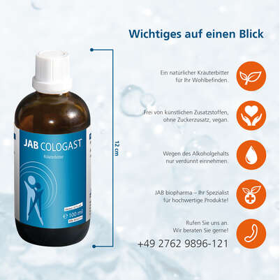 Sie sehen eine Packung JAB Cologast, Produktbild: 03 JAB Cologast, A-Nr.: 5181549 - 03