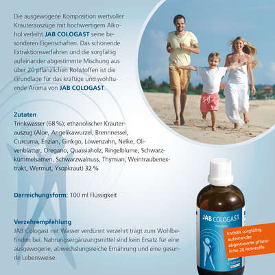 Sie sehen eine Packung JAB Cologast, Produktbild: 05 JAB Cologast, A-Nr.: 5181549 - 05