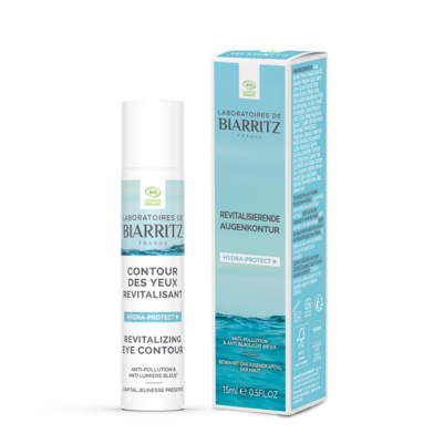 Sie sehen eine Packung Hydra-Protect + revitalisierende Augenkonturpflege LdB, Produktbild: 04 Hydra-Protect + revitalisierende Augenkonturpflege LdB, A-Nr.: 5571523 - 04