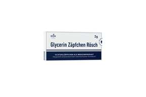 Glycerin Zäpfchen Rösch 2g 10 Stk., A-Nr.: 1304593 - 01