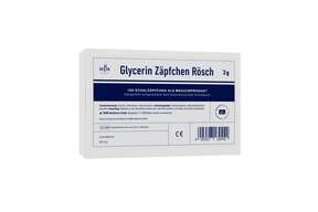 Glycerin Zäpfchen Rösch 3g 100 Stk., A-Nr.: 1304624 - 01