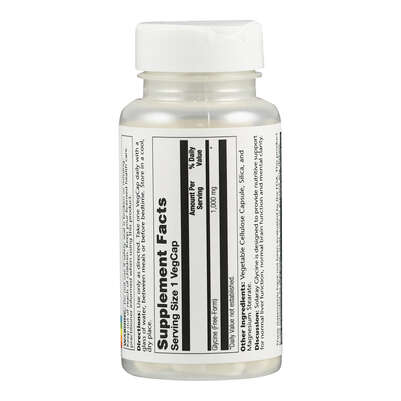 Supplementa Glycin 1000 mg Kapseln, A-Nr.: 5573812 - 02