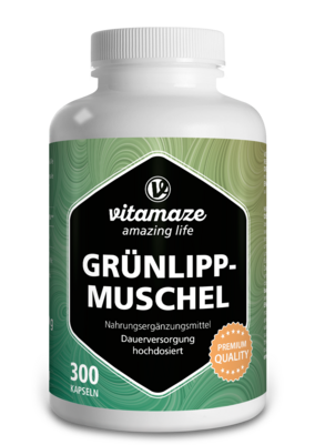 Vitamaze Grünlippmuschel 500mg hochdosiert, A-Nr.: 5179529 - 01