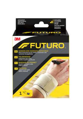 Sie sehen eine Packung FUTURO™ Handgelenk-Bandage anpassbar 46709, Verstellbar SPORT (14.0 - 24.1 cm), Produktbild: 01 FUTURO™ Handgelenk-Bandage anpassbar 46709, Verstellbar SPORT (14.0 - 24.1 cm), A-Nr.: 3041850 - 01