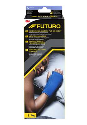 Sie sehen eine Packung FUTURO™ Handgelenk-Bandage für die Nacht 48462, Verstellbar (13.3 - 22.9 cm), Produktbild: 01 FUTURO™ Handgelenk-Bandage für die Nacht 48462, Verstellbar (13.3 - 22.9 cm), A-Nr.: 3885855 - 01