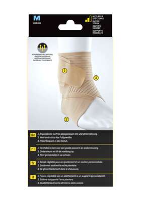Sie sehen eine Packung FUTURO™ Sprunggelenk-Bandage, M (20.3 - 22.9 cm), Produktbild: 03 FUTURO™ Sprunggelenk-Bandage, M (20.3 - 22.9 cm), A-Nr.: 3041778 - 03
