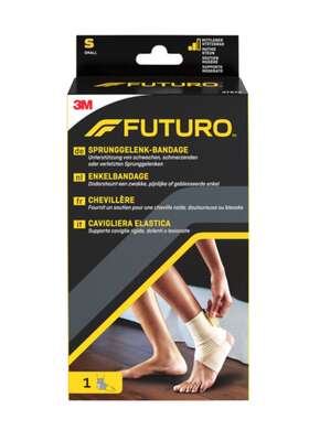 Sie sehen eine Packung FUTURO™ Sprunggelenk-Bandage, S (17.8 - 20.3 cm), Produktbild: 01 FUTURO™ Sprunggelenk-Bandage, S (17.8 - 20.3 cm), A-Nr.: 3041761 - 01