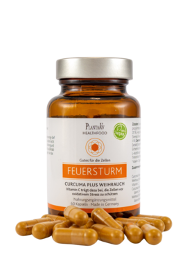 FeuerSturm - Curcuma plus Weihrauch Kapseln, A-Nr.: 4488665 - 01
