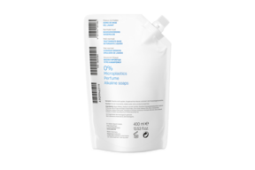 Eubos Wasch und Dusch flüssig blau 400ml Nachfüllbeutel, A-Nr.: 1672397 - 01