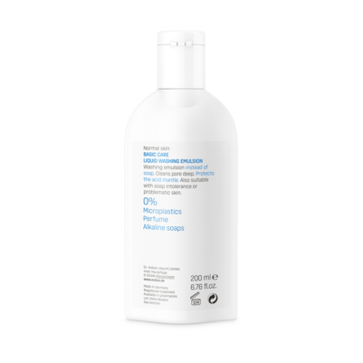Eubos Wasch und Dusch flüssig blau 200 ml, A-Nr.: 0659354 - 02