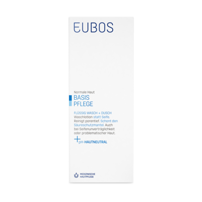 Eubos Wasch und Dusch flüssig blau 200 ml, A-Nr.: 0659354 - 03