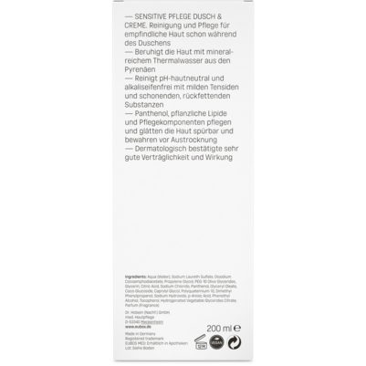 Eubos Sensitiv Dusch und Creme 200ml, A-Nr.: 1733259 - 04