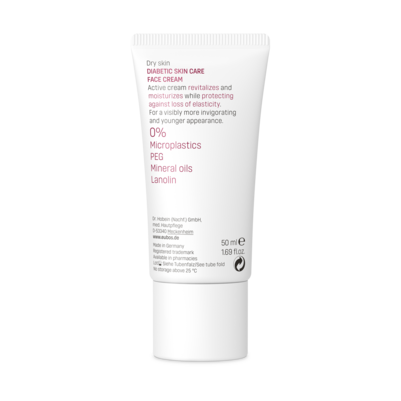 Sie sehen eine Packung Eubos Diabestes Gesichtscreme, Produktbild: 02 Eubos Diabestes Gesichtscreme, A-Nr.: 4100537 - 02