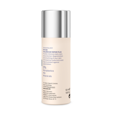 Sie sehen eine Packung Eubos Anti Age Hyaluron Day Repair Plus LSF 20, Produktbild: 02 Eubos Anti Age Hyaluron Day Repair Plus LSF 20, A-Nr.: 3698515 - 02