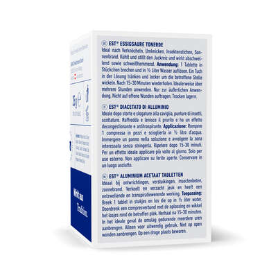 Sie sehen eine Packung EST Essigsaure Tonerde, Produktbild: 03 EST Essigsaure Tonerde, A-Nr.: 4336458 - 03
