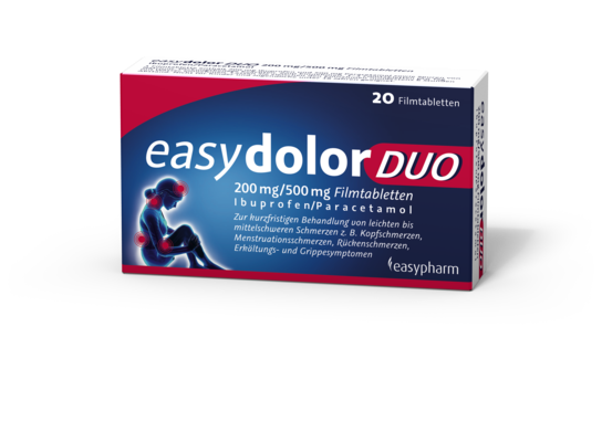 easydolor DUO 200 mg/500 mg Filmtabletten, A-Nr.: 4993529 - 03