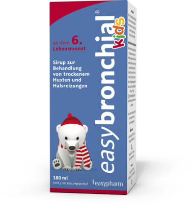 Sie sehen eine Packung Easybronchial kids, Produktbild: 02 Easybronchial kids, A-Nr.: 4851568 - 02