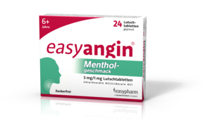 easyangin mit Mentholgeschmack 5mg/1mg Lutschtabletten, A-Nr.: 3913706 - 01