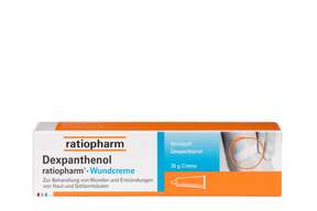 Dexpanthenol ratiopharm® Wundcreme, A-Nr.: 2424253 - 01