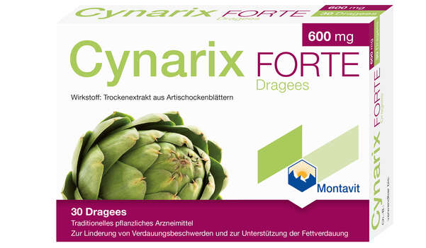 Sie sehen eine Packung Cynarix Forte Dragees, Produktbild: 01 Cynarix Forte Dragees, A-Nr.: 3929713 - 01