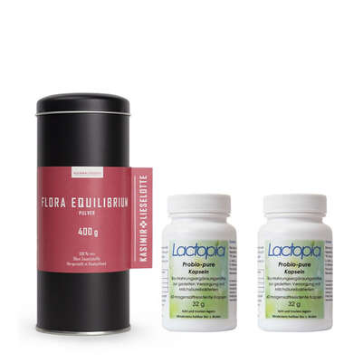 Sie sehen eine Packung Kasimir + Lieselotte - Darmsanierung Kur BASIC 1, Produktbild: 01 Kasimir + Lieselotte - Darmsanierung Kur BASIC 1, A-Nr.: 5176991 - 01